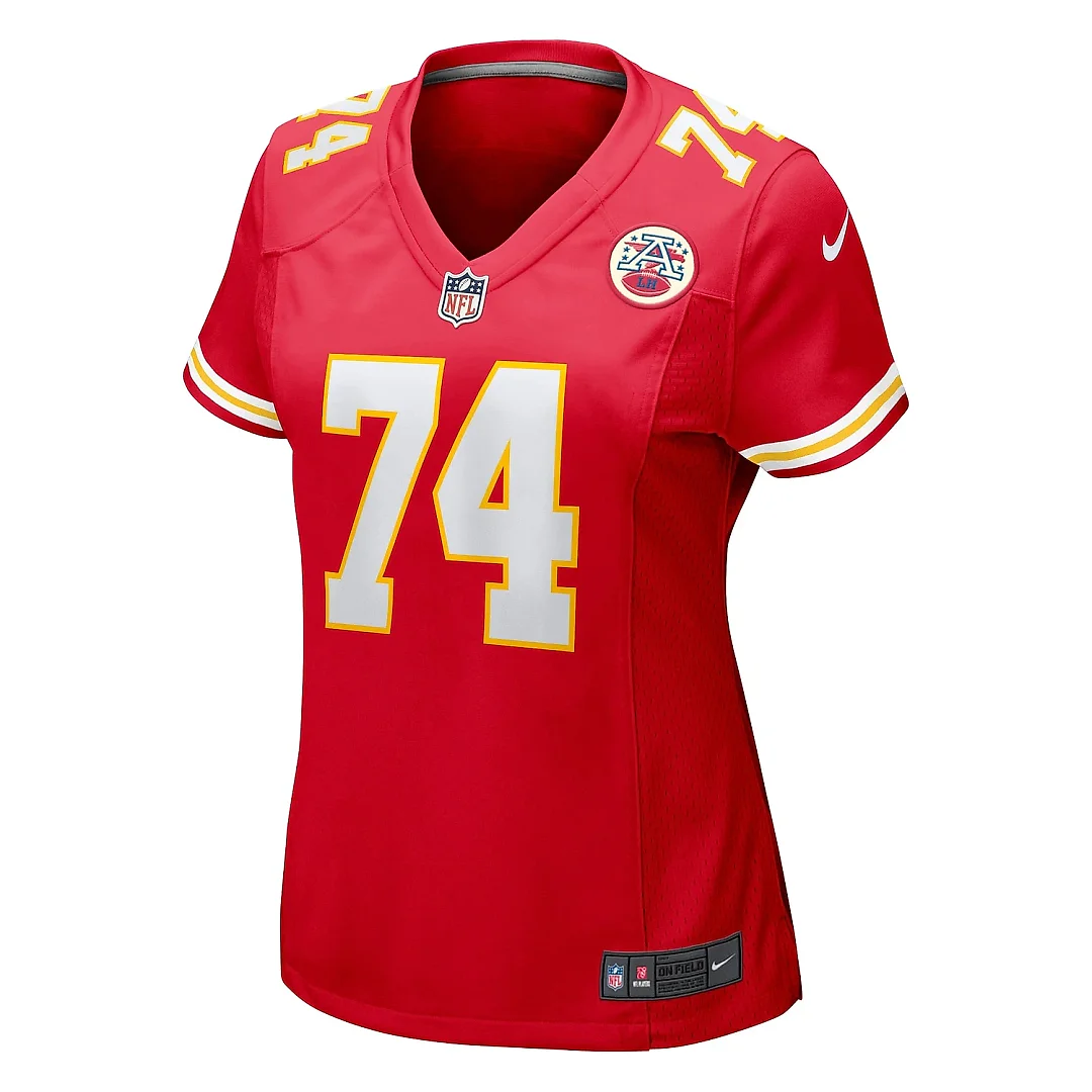 Zennovawear Women's Kansas City Chiefs Jawaan Taylor Red Game Player Jersey