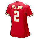 Zennovawear Women's Kansas City Chiefs Joshua Williams Red Game Jersey