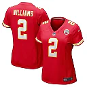 Zennovawear Women's Kansas City Chiefs Joshua Williams Red Game Jersey