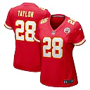 Zennovawear Women's Kansas City Chiefs Keith Taylor Red Team Game Jersey