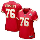Zennovawear Women's Kansas City Chiefs Kingsley Suamataia Red Game Jersey