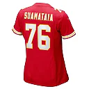 Zennovawear Women's Kansas City Chiefs Kingsley Suamataia Red Game Jersey