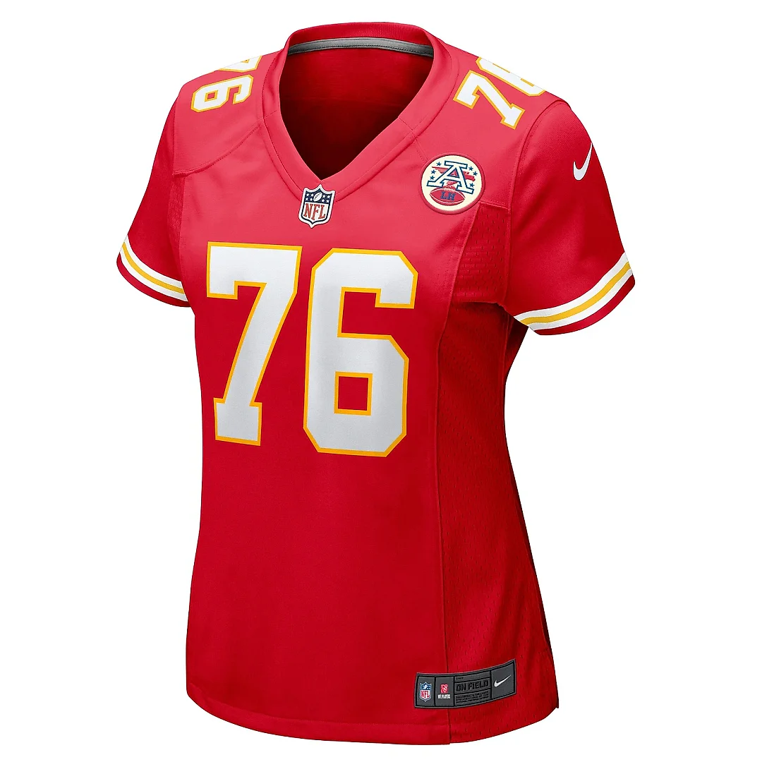 Zennovawear Women's Kansas City Chiefs Kingsley Suamataia Red Game Jersey