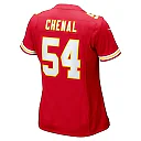 Zennovawear Women's Kansas City Chiefs Leo Chenal Red Game Player Jersey