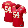Zennovawear Women's Kansas City Chiefs Leo Chenal Red Game Player Jersey