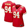Zennovawear Women's Kansas City Chiefs Malik Herring Red Team Game Player Jersey