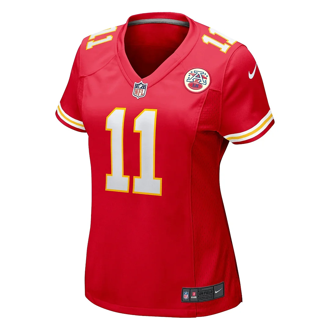 Zennovawear Women's Kansas City Chiefs Marquez Valdes-Scantling Red Game Jersey
