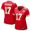 Zennovawear Women's Kansas City Chiefs Mecole Hardman Red Game Jersey