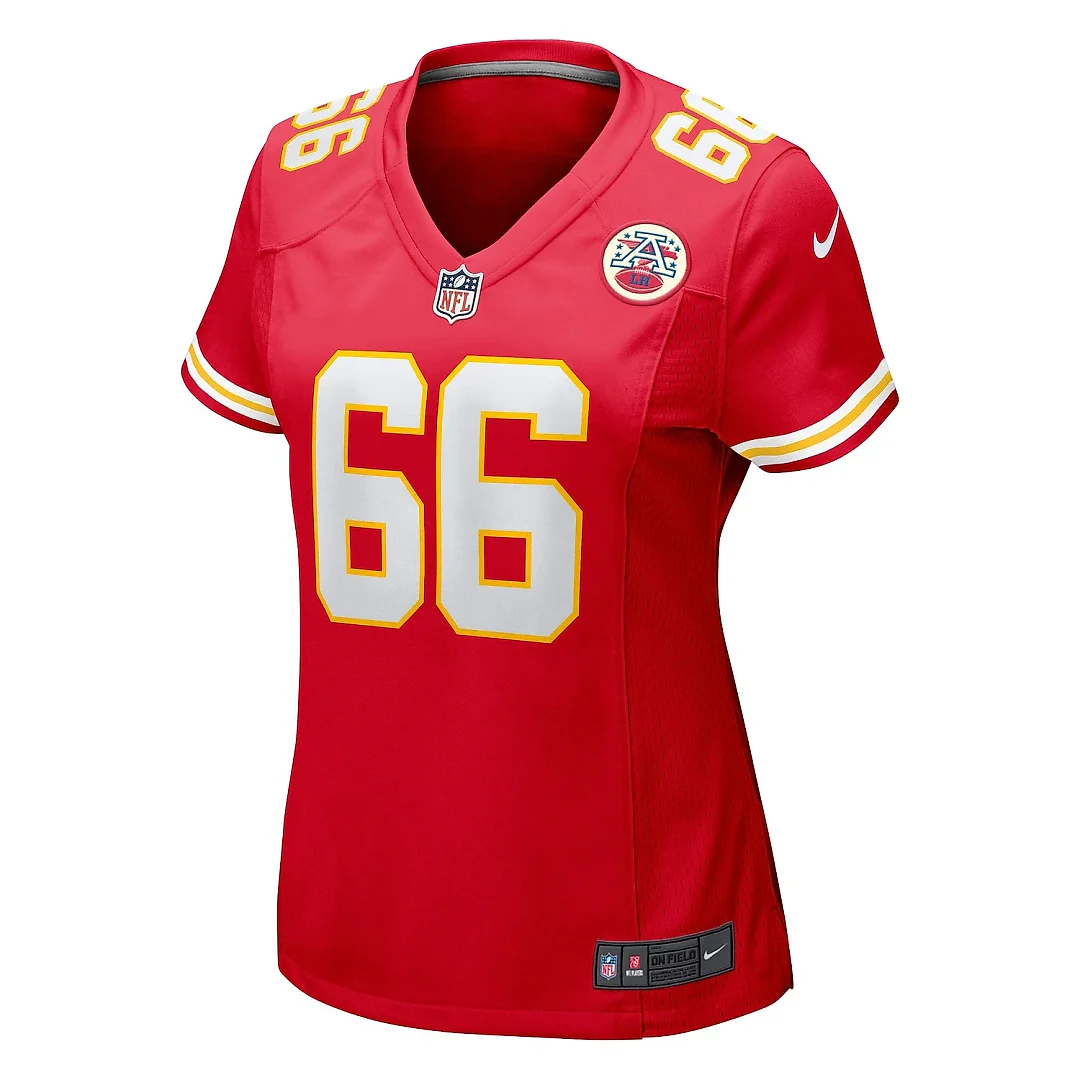 Zennovawear Women's Kansas City Chiefs Mike Caliendo Red Game Player Jersey