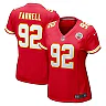 Zennovawear Women's Kansas City Chiefs Neil Farrell Jr. Red Team Game Jersey