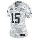 Zennovawear Women's Kansas City Chiefs Patrick Mahomes Arctic Camo 2024 Salute to Service Limited Jersey