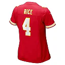 Zennovawear Women's Kansas City Chiefs Rashee Rice Red Game Jersey