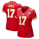 Zennovawear Women's Kansas City Chiefs Richie James Red Game Jersey