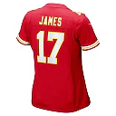 Zennovawear Women's Kansas City Chiefs Richie James Red Game Jersey