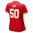 Zennovawear Women's Kansas City Chiefs Willie Gay Red Game Jersey