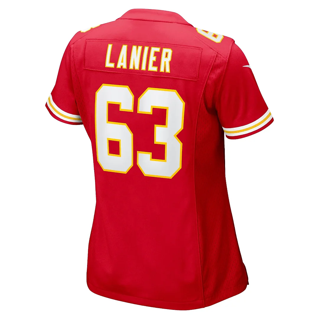 Zennovawear Women's Kansas City Chiefs Willie Lanier Red Retired Player Jersey