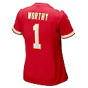 Zennovawear Women's Kansas City Chiefs Xavier Worthy Red Game Jersey