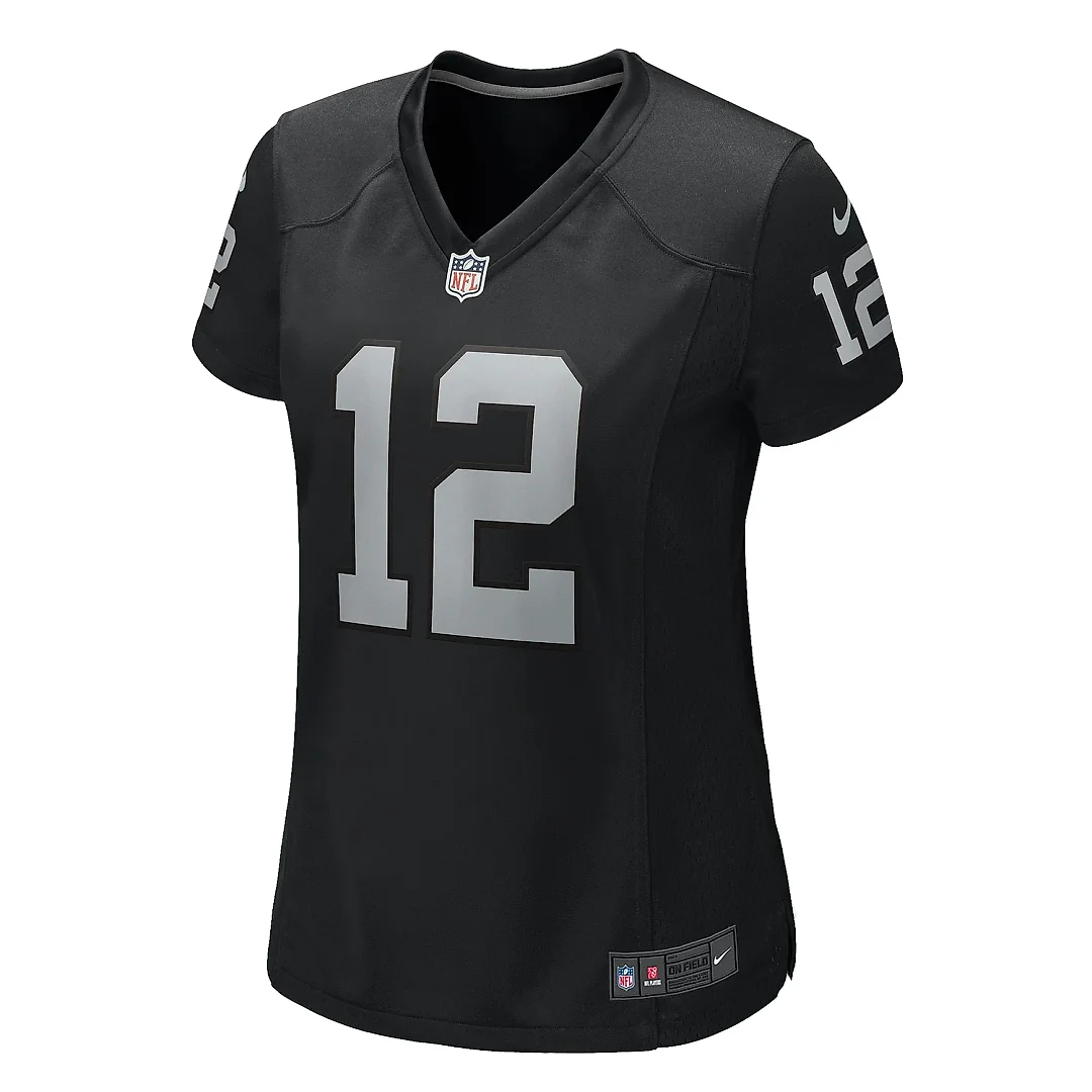 Zennovawear Women's Las Vegas Raiders Aidan O'Connell Black Game Jersey