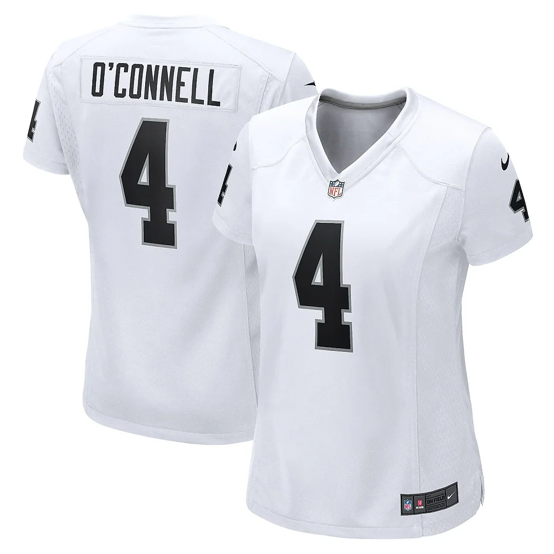 Zennovawear Women's Las Vegas Raiders Aidan O'Connell White Game Jersey