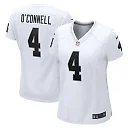 Zennovawear Women's Las Vegas Raiders Aidan O'Connell White Game Jersey