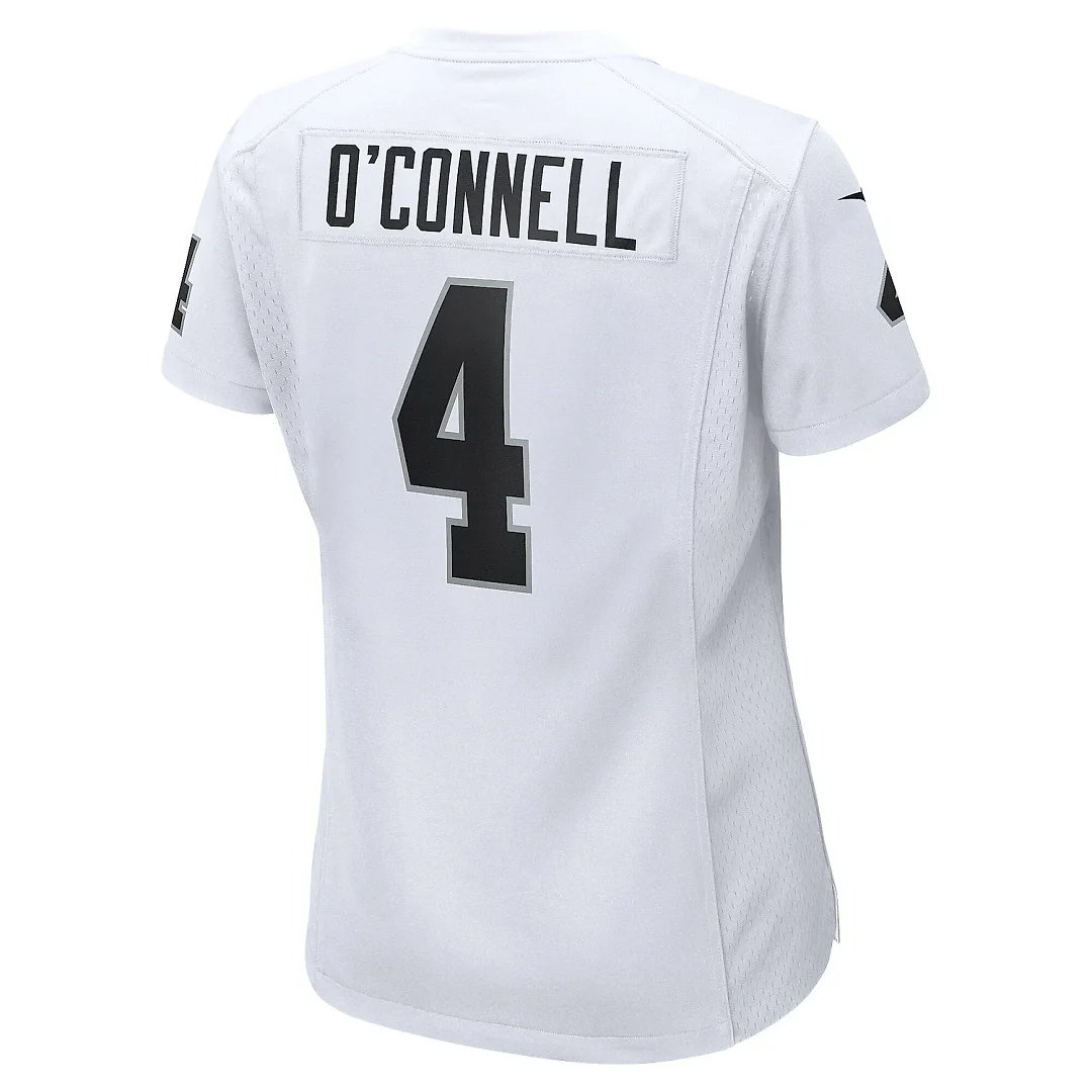 Zennovawear Women's Las Vegas Raiders Aidan O'Connell White Game Jersey