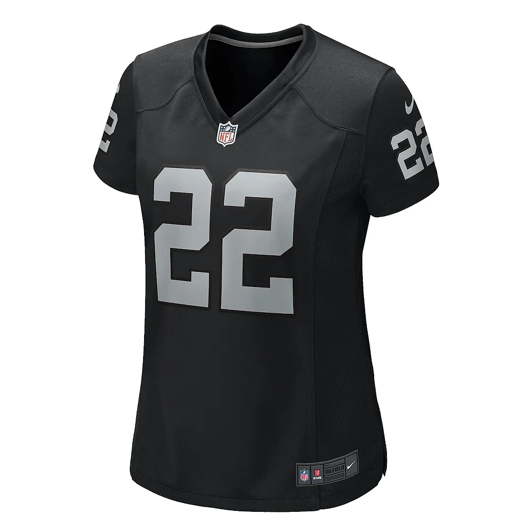 Zennovawear Women's Las Vegas Raiders Alexander Mattison Black Game Jersey
