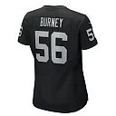 Zennovawear Women's Las Vegas Raiders Amari Burney Black Game Jersey