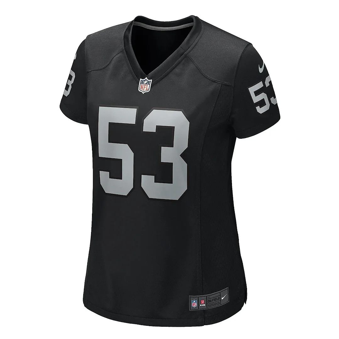 Zennovawear Women's Las Vegas Raiders Amari Gainer Black Game Jersey