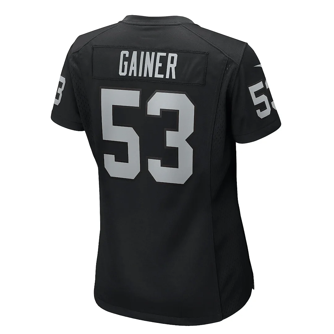 Zennovawear Women's Las Vegas Raiders Amari Gainer Black Game Jersey