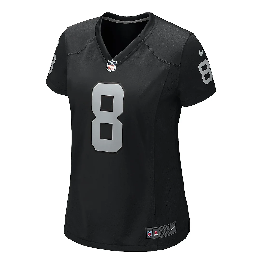 Zennovawear Women's Las Vegas Raiders Ameer Abdullah Black Game Jersey
