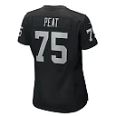 Zennovawear Women's Las Vegas Raiders Andrus Peat Black Game Jersey