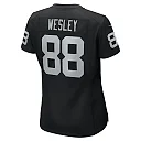Zennovawear Women's Las Vegas Raiders Antoine Wesley Black Team Game Jersey