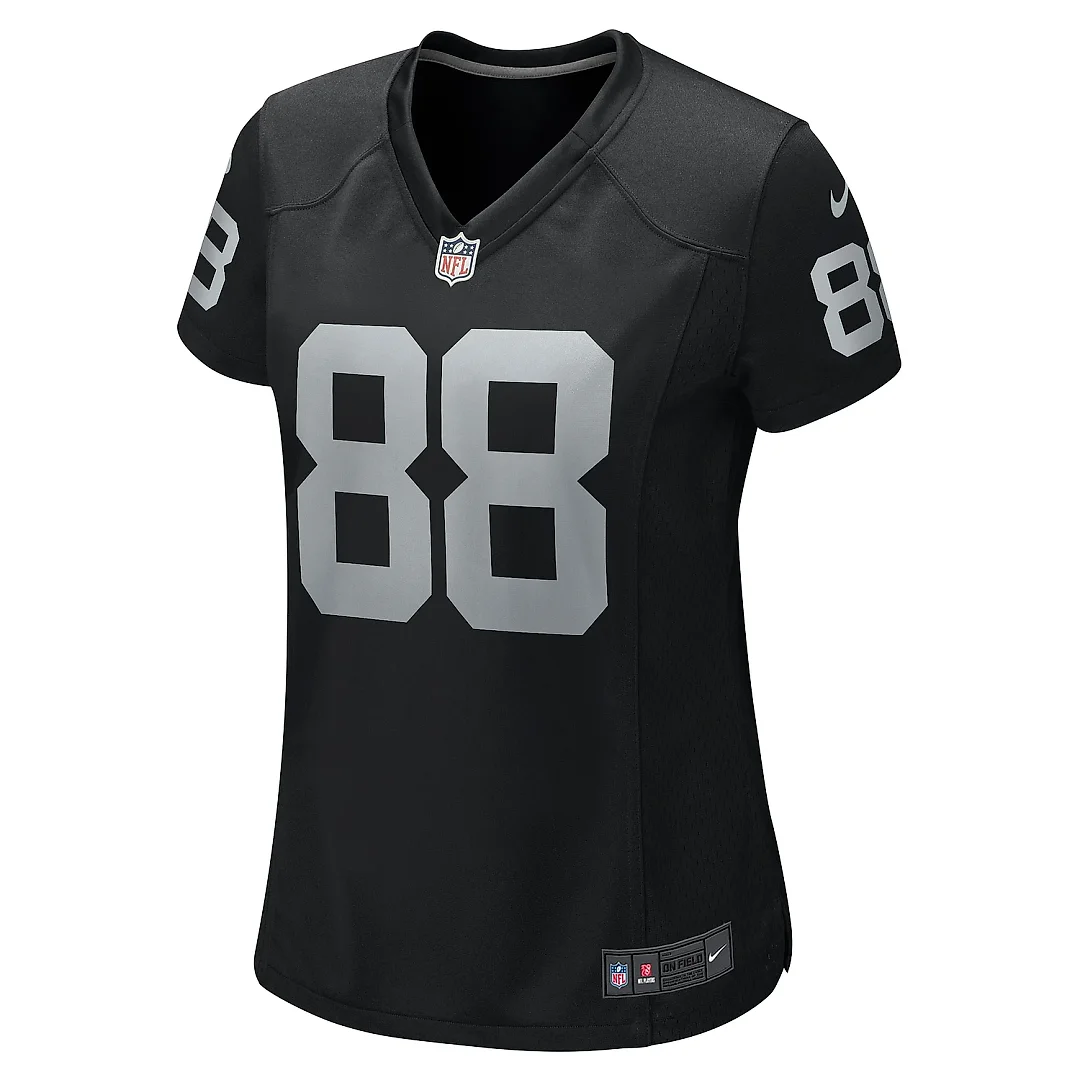 Zennovawear Women's Las Vegas Raiders Antoine Wesley Black Team Game Jersey