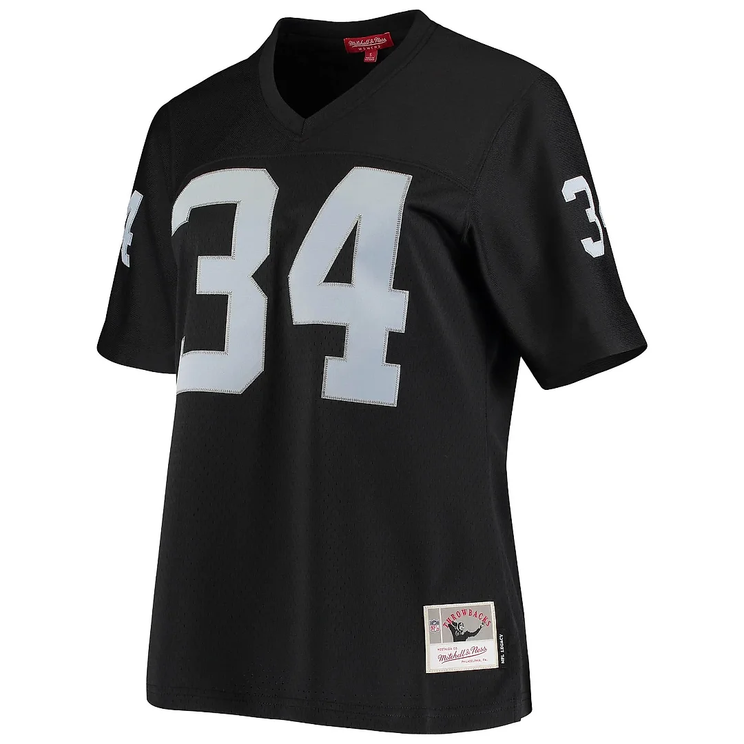 Zennovawear Women's Las Vegas Raiders Bo Jackson Mitchell & Ness Black 1988 Legacy Jersey