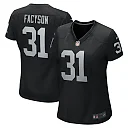 Zennovawear Women's Las Vegas Raiders Brandon Facyson Black Team Game Jersey