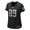 Zennovawear Women's Las Vegas Raiders Brock Bowers Black Team Game Jersey