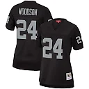 Zennovawear Women's Las Vegas Raiders Charles Woodson Mitchell & Ness Black Legacy Team Jersey