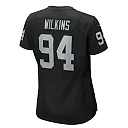 Zennovawear Women's Las Vegas Raiders Christian Wilkins Black Game Jersey
