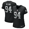 Zennovawear Women's Las Vegas Raiders Christian Wilkins Black Game Jersey
