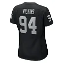 Zennovawear Women's Las Vegas Raiders Christian Wilkins Black Team Game Jersey