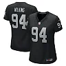 Zennovawear Women's Las Vegas Raiders Christian Wilkins Black Team Game Jersey