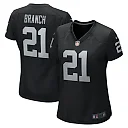 Zennovawear Women's Las Vegas Raiders Cliff Branch Black Retired Player Game Jersey