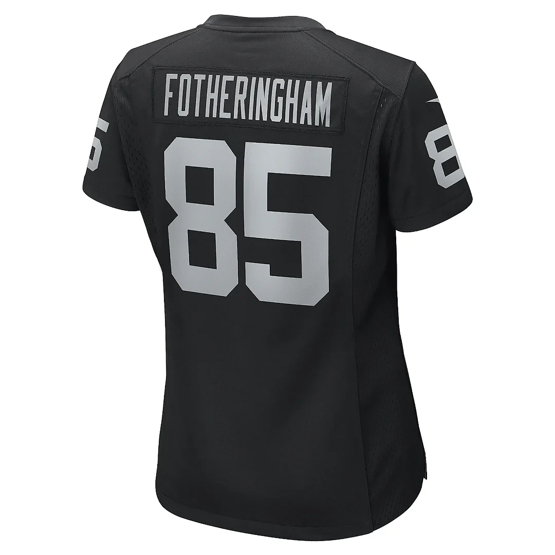 Zennovawear Women's Las Vegas Raiders Cole Fotheringham Black Game Player Jersey