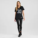 Zennovawear Women's Las Vegas Raiders Darnay Holmes Black Game Jersey