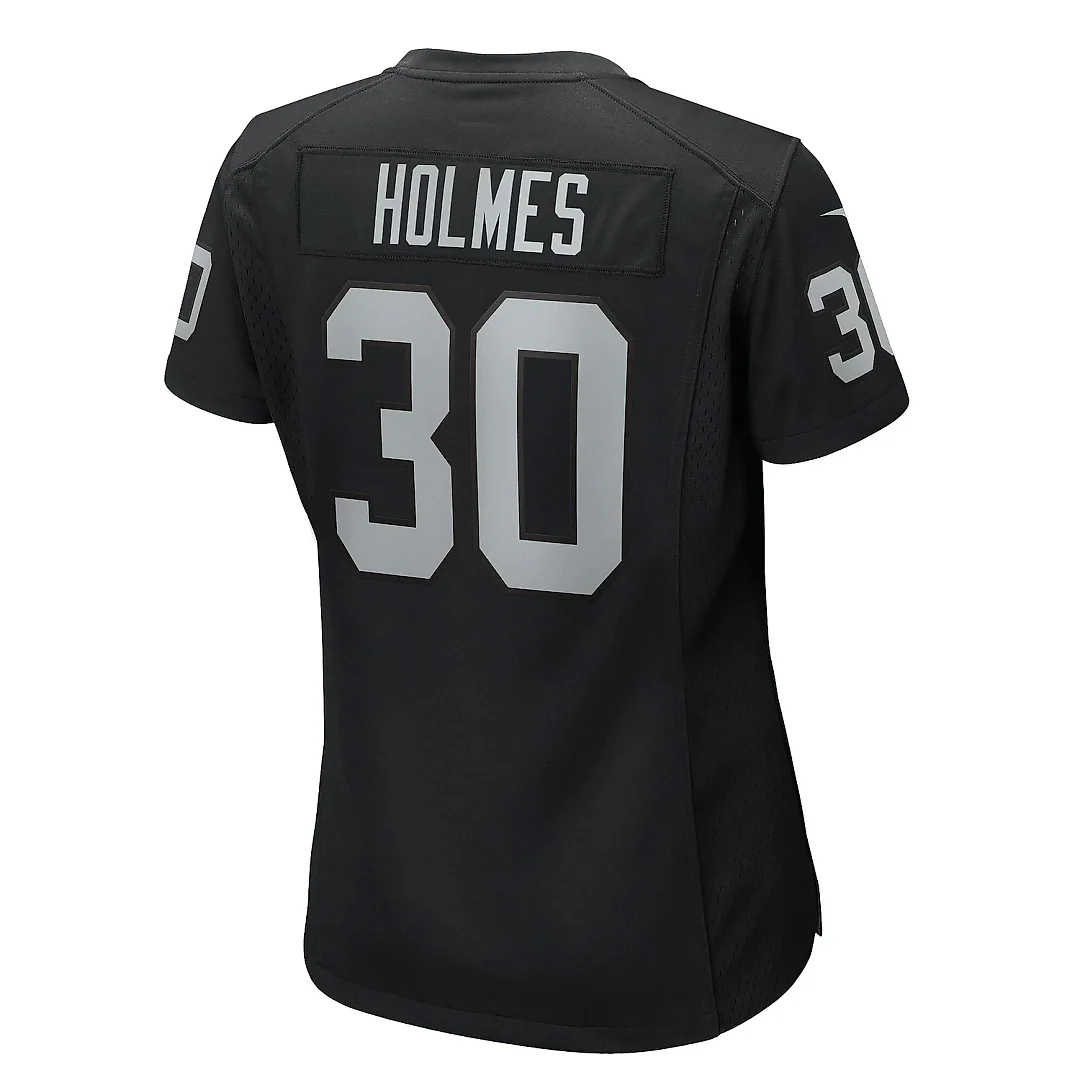 Zennovawear Women's Las Vegas Raiders Darnay Holmes Black Game Jersey