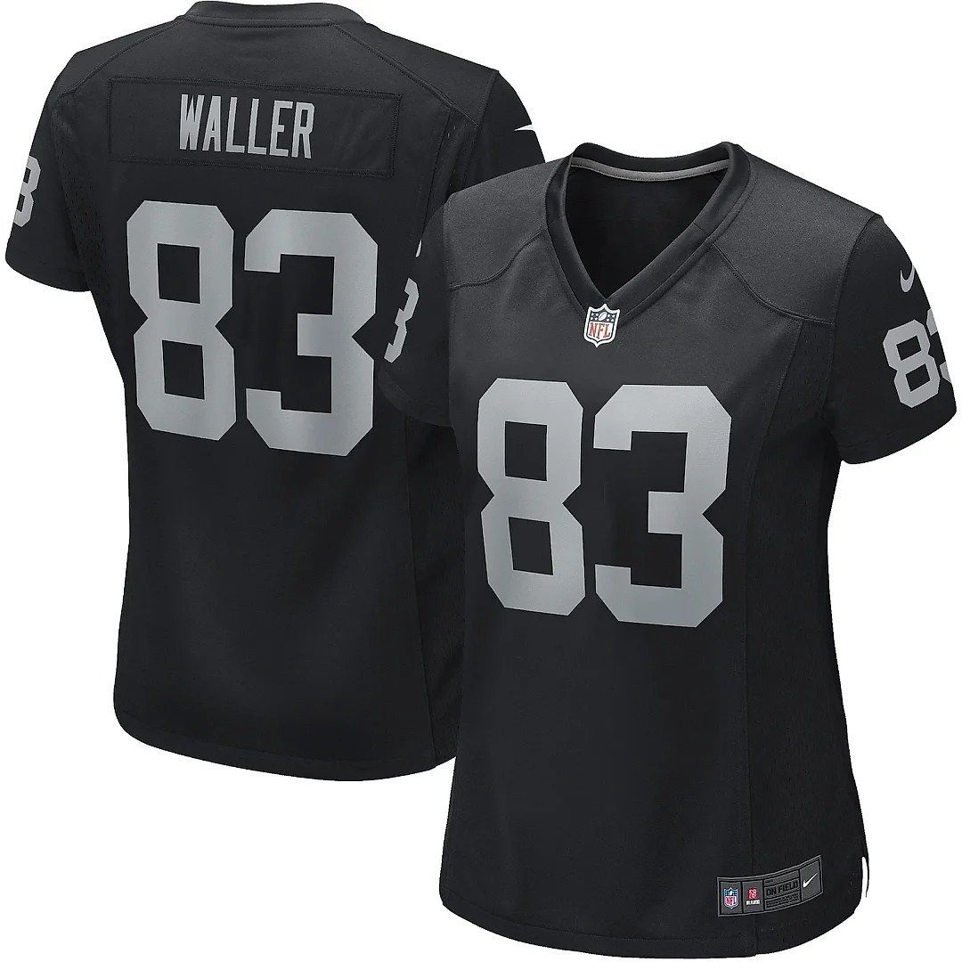 Zennovawear Women's Las Vegas Raiders Darren Waller Black Player Jersey