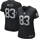 Zennovawear Women's Las Vegas Raiders Darren Waller Black Player Jersey