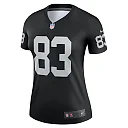 Zennovawear Women's Las Vegas Raiders Darren Waller Black Team Legend Player Performance Top