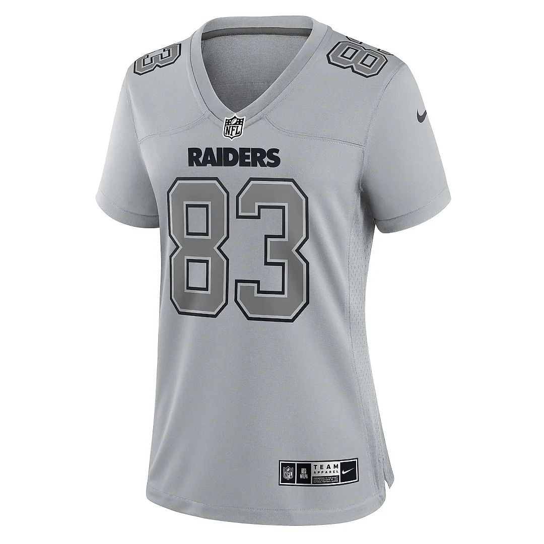 Zennovawear Women's Las Vegas Raiders Darren Waller Gray Atmosphere Fashion Game Jersey