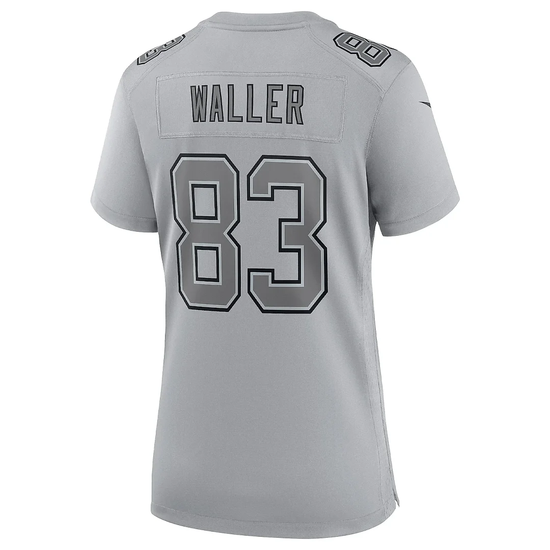 Zennovawear Women's Las Vegas Raiders Darren Waller Gray Atmosphere Fashion Game Jersey